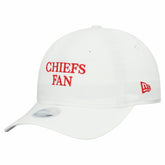 Kansas City Chiefs New Era Women's Team Fan 9TWENTY Adjustable Hat - White on sale