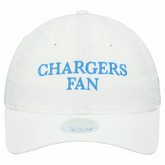 Los Angeles Chargers New Era Women's Team Fan 9TWENTY Adjustable Hat - White sale