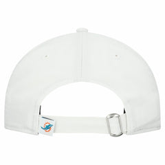 Miami Dolphins New Era Women's Team Fan 9TWENTY Adjustable Hat - White for sale