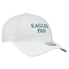 Philadelphia Eagles New Era Women's Team Fan 9TWENTY Adjustable Hat - White discount