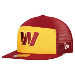 Washington Commanders New Era Outdoor Split Panel 9FIFTY Snapback Hat - Gold/Burgundy cheap
