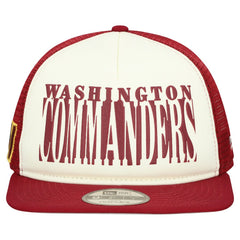 Washington Commanders New Era Cutout A-Frame 9FIFTY Snapback Hat - Cream/Burgundy on sale