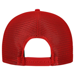 Kansas City Chiefs New Era Cutout A-Frame 9FIFTY Snapback Hat - Cream/Red discount