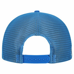 Los Angeles Chargers New Era Cutout A-Frame 9FIFTY Snapback Hat - Cream/Powder Blue cheap