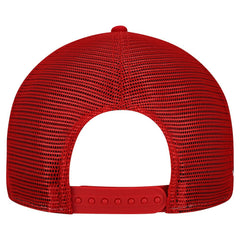 San Francisco 49ers New Era Cutout A-Frame 9FIFTY Snapback Hat - Cream/Scarlet on sale