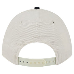 Houston Texans New Era Two-Tone Sided Corduroy 9FORTY A-Frame Adjustable Hat - Cream/Navy cheap