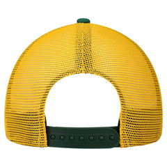 Green Bay Packers New Era Youth Streak 9FORTY A-Frame Adjustable Hat - White/Green on sale