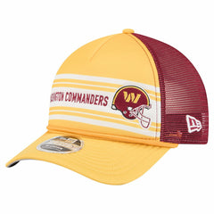 Washington Commanders New Era Linear A-Frame 9FORTY Adjustable Hat - Gold for sale