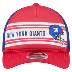 New York Giants New Era Linear A-Frame 9FORTY Adjustable Hat - Red outlet