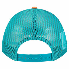 Miami Dolphins New Era Linear A-Frame 9FORTY Adjustable Hat - Orange for sale