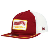 Washington Commanders New Era Patch 19TWENTY Adjustable Hat - Burgundy/White outlet