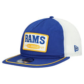 Los Angeles Rams New Era Patch 19TWENTY Adjustable Hat - Royal/White on sale