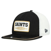 New Orleans Saints New Era Patch 19TWENTY Adjustable Hat - Black/White online
