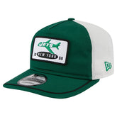 New York Jets New Era Patch 19TWENTY Adjustable Hat - Green/White outlet