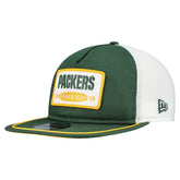 Green Bay Packers New Era Patch 19TWENTY Adjustable Hat - Green/White outlet