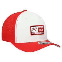 Kansas City Chiefs New Era Established Patch 9SEVENTY Adjustable Hat - White/Red online