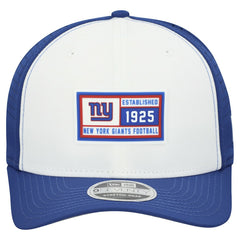 New York Giants New Era Established Patch 9SEVENTY Adjustable Hat - White/Royal online