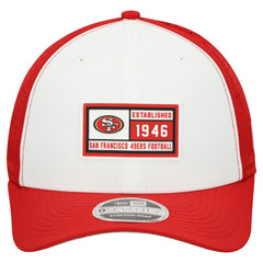 San Francisco 49ers New Era Established Patch 9SEVENTY Adjustable Hat - White/Scarlet for sale