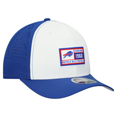 Buffalo Bills New Era Established Patch 9SEVENTY Adjustable Hat - White/Royal for sale