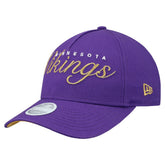 Minnesota Vikings New Era Women's Metallic 9FORTY M-Crown A-Frame Adjustable Hat - Purple sale