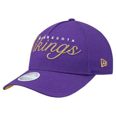 Minnesota Vikings New Era Women's Metallic 9FORTY M-Crown A-Frame Adjustable Hat - Purple sale
