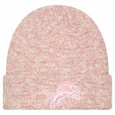 Detroit Lions New Era Women's Metallic Cuffed Knit Hat - Pink online