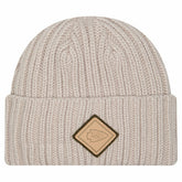 Kansas City Chiefs New Era Logo Applique Cuffed Knit Hat - Light Beige cheap