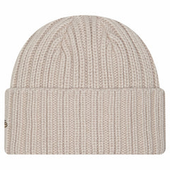 Kansas City Chiefs New Era Logo Applique Cuffed Knit Hat - Light Beige cheap