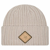 Minnesota Vikings New Era Logo Applique Cuffed Knit Hat - Light Beige on sale