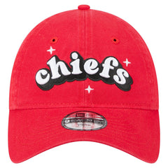 Kansas City Chiefs New Era Girls Youth Cheer 9TWENTY Adjustable Hat - Red sale
