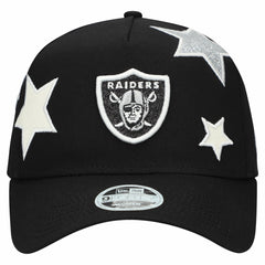 Las Vegas Raiders New Era Women's Stardom A-Frame 9FORTY Adjustable Hat - Black online