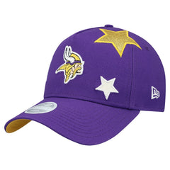 Minnesota Vikings New Era Women's Stardom A-Frame 9FORTY Adjustable Hat - Purple cheap
