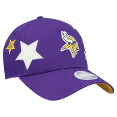 Minnesota Vikings New Era Women's Stardom A-Frame 9FORTY Adjustable Hat - Purple cheap