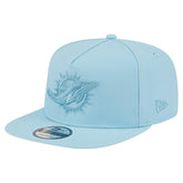 Miami Dolphins New Era Color Pack A-Frame 9FIFTY Snapback Hat - Light Blue discount