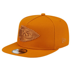 Kansas City Chiefs New Era Color Pack A-Frame 9FIFTY Snapback Hat - Brown online