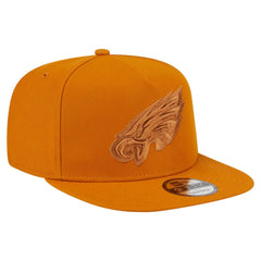 Philadelphia Eagles New Era Color Pack A-Frame 9FIFTY Snapback Hat - Brown cheap