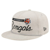 Cincinnati Bengals New Era Cord Rope Corduroy 9FIFTY Snapback Hat - Gray online