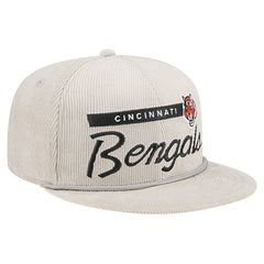 Cincinnati Bengals New Era Cord Rope Corduroy 9FIFTY Snapback Hat - Gray online