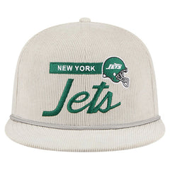 New York Jets New Era Cord Rope Corduroy 9FIFTY Snapback Hat - Gray outlet