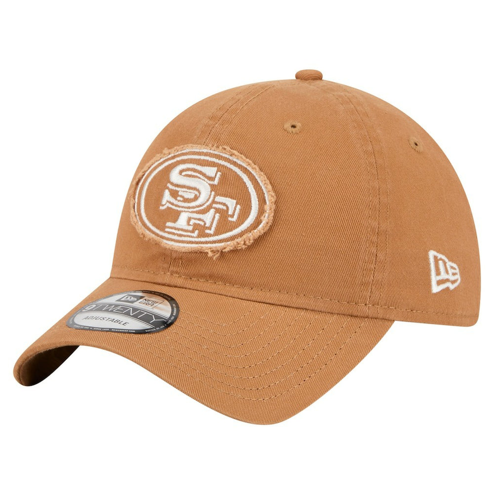 San Francisco 49ers New Era Stamp 9TWENTY Adjustable Hat - Brown on sale