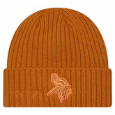 Minnesota Vikings New Era Color Pack Cuffed Knit Hat - Brown for sale