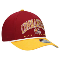 Washington Commanders New Era Youth Arch COOLERA 9FORTY A-Frame Adjustable Hat - Burgundy/Gold for sale