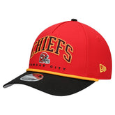 Kansas City Chiefs New Era Youth Arch COOLERA 9FORTY A-Frame Adjustable Hat - Red/Black outlet