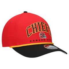 Kansas City Chiefs New Era Youth Arch COOLERA 9FORTY A-Frame Adjustable Hat - Red/Black outlet