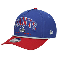 New York Giants New Era Youth Arch COOLERA 9FORTY A-Frame Adjustable Hat - Royal/Red on sale