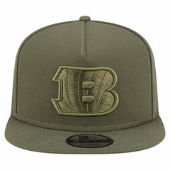 Cincinnati Bengals New Era Youth Color Pack A-Frame 9FIFTY Snapback Hat - Olive cheap