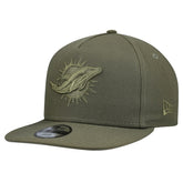 Miami Dolphins New Era Youth Color Pack A-Frame 9FIFTY Snapback Hat - Olive cheap