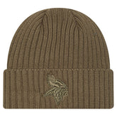 Minnesota Vikings New Era Youth Color Pack Cuffed Knit Hat - Olive for sale