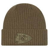 Kansas City Chiefs New Era Youth Color Pack Cuffed Knit Hat - Olive discount