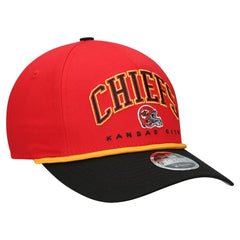 Kansas City Chiefs New Era Preschool Arch COOLERA 9FORTY A-Frame M-Crown Adjustable Hat - Red/Black outlet